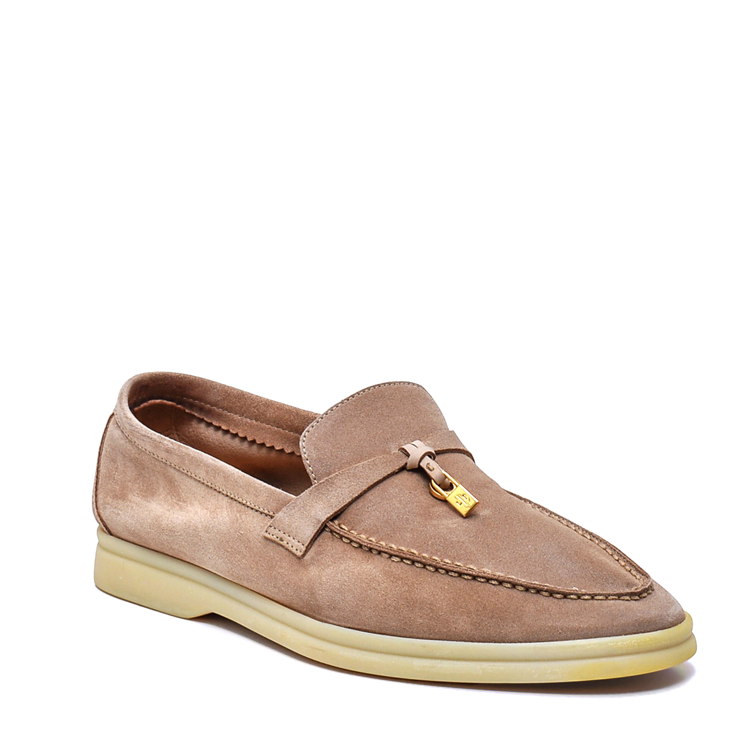 Loro Piana - Beige Summer Charms Walk Loafers